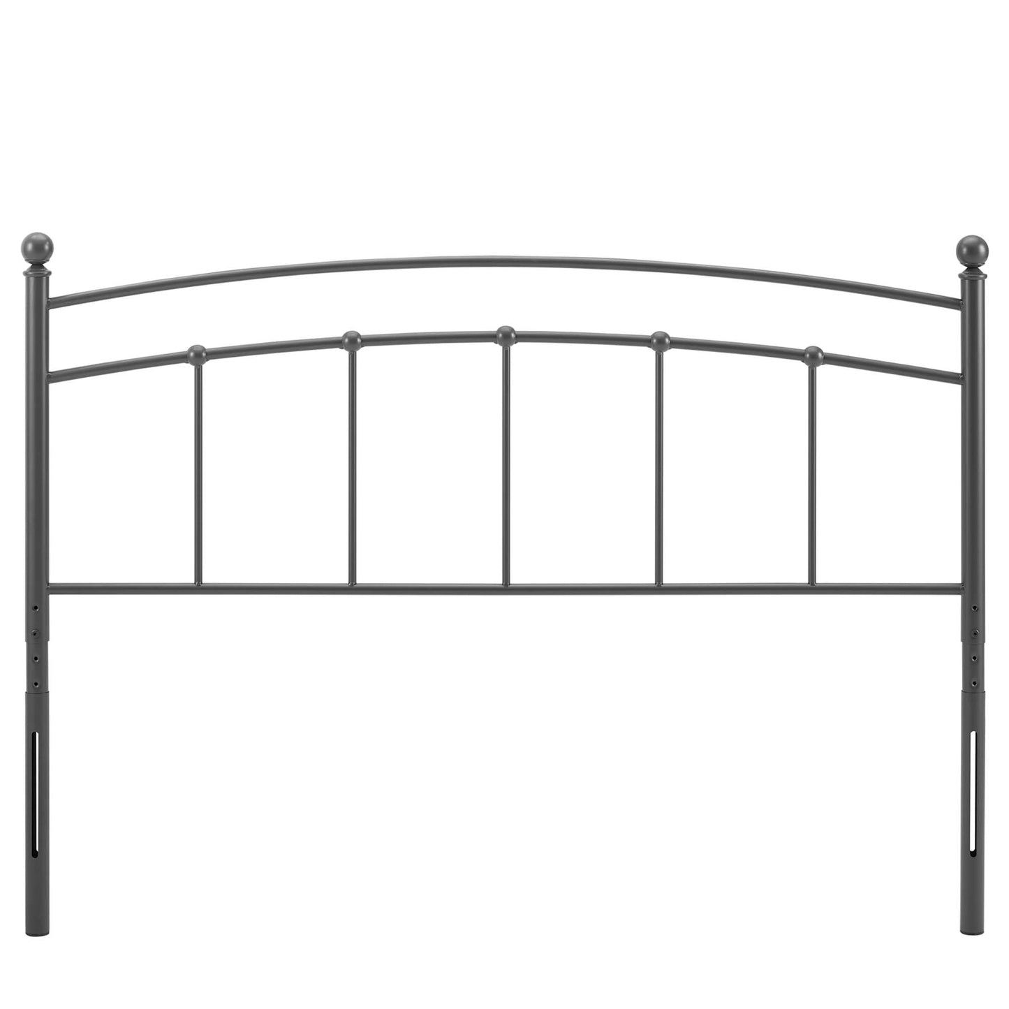 Abigail Metal King Headboard by Modway Gray MOD-6159-GRY