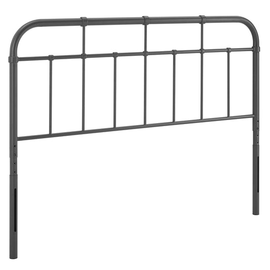 Alessia Metal Twin Headboard by Modway Gray MOD-6160-GRY