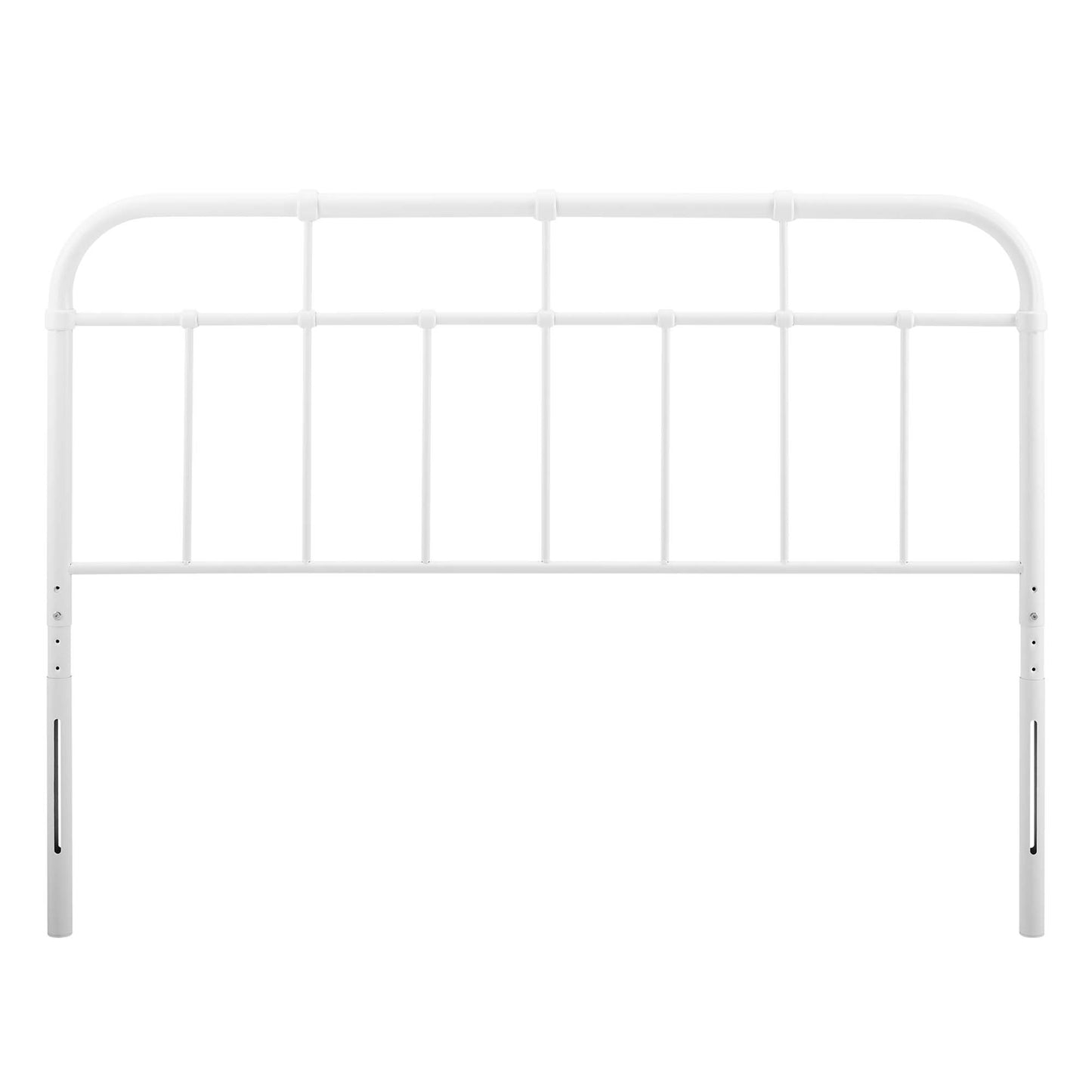Alessia Metal Twin Headboard by Modway White