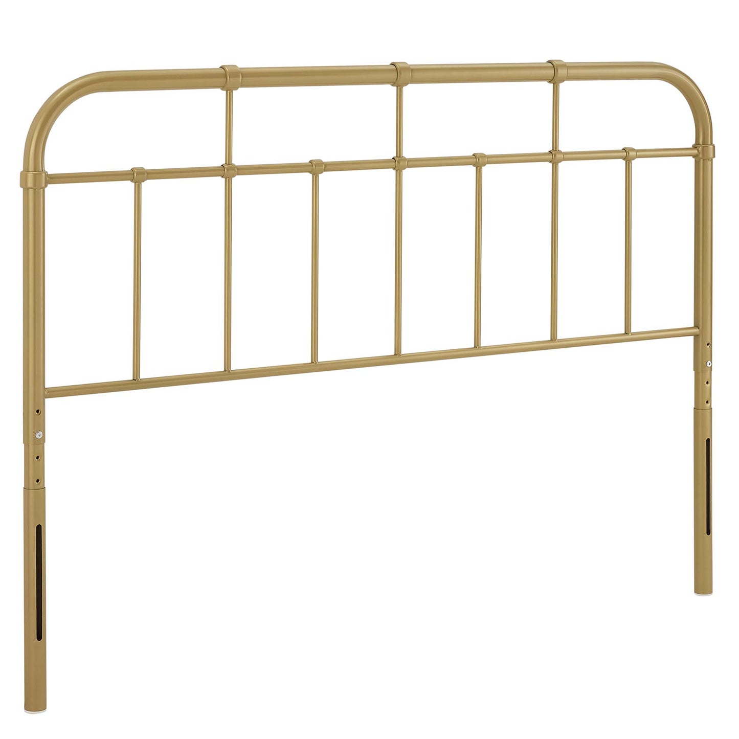 Alessia Metal Queen Headboard by Modway Gold