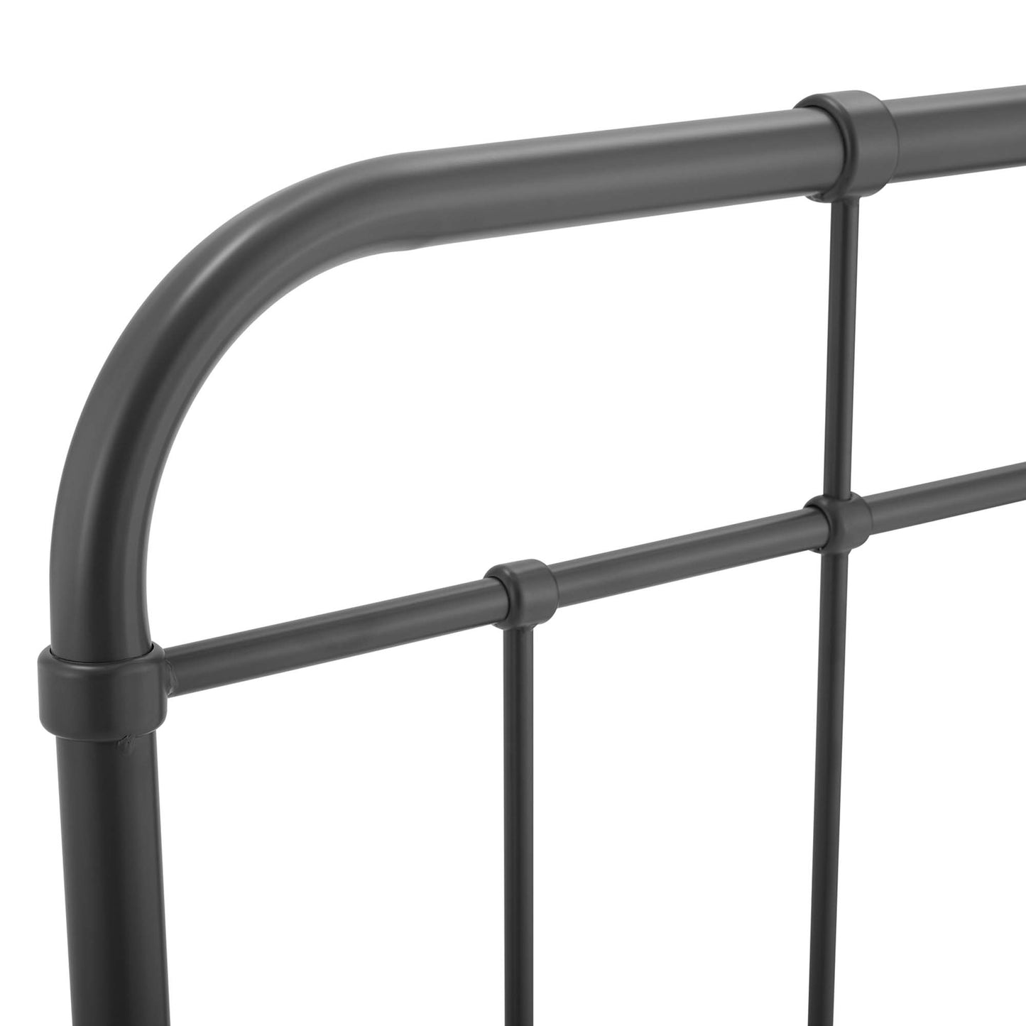 Alessia Metal King Headboard by Modway Gray MOD-6163-GRY