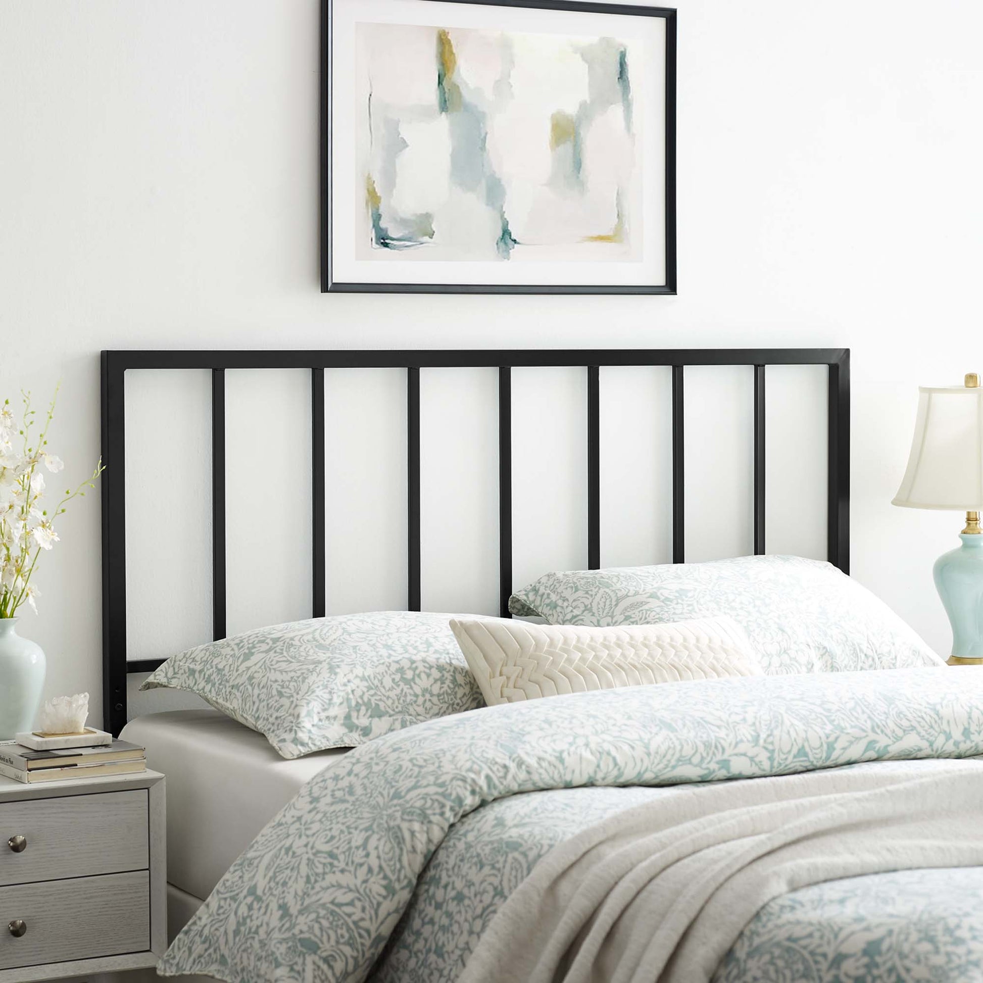 Tatum Metal Twin Headboard by Modway