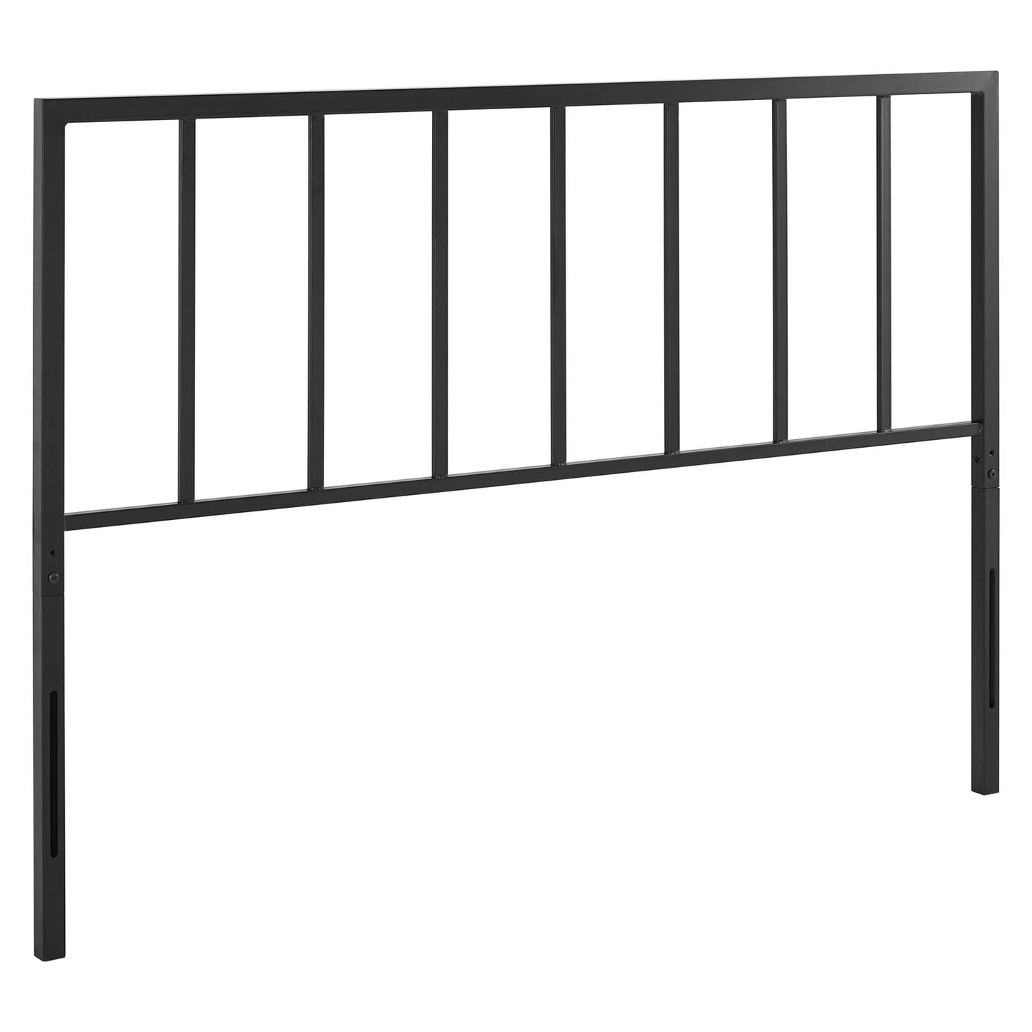 Tatum Metal Headboard by Modway in Black and Gold