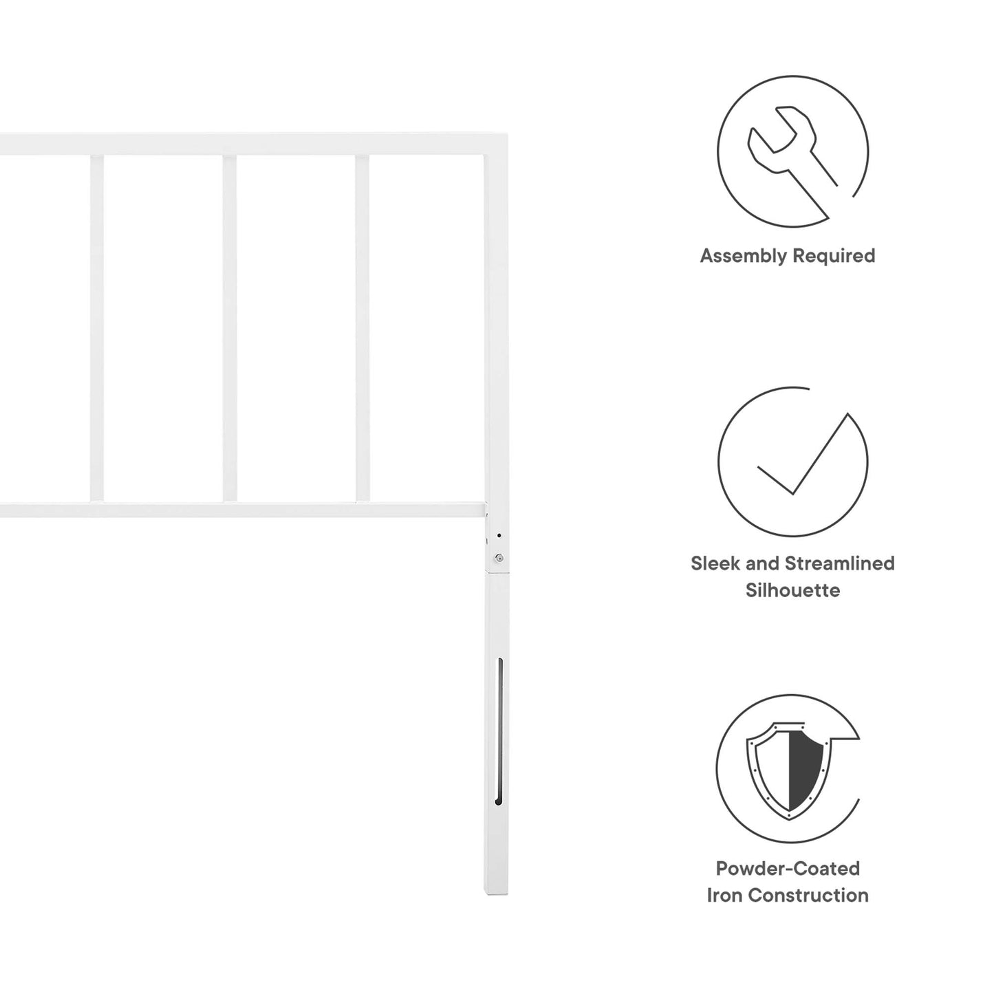 Tatum Metal Full Headboard by Modway