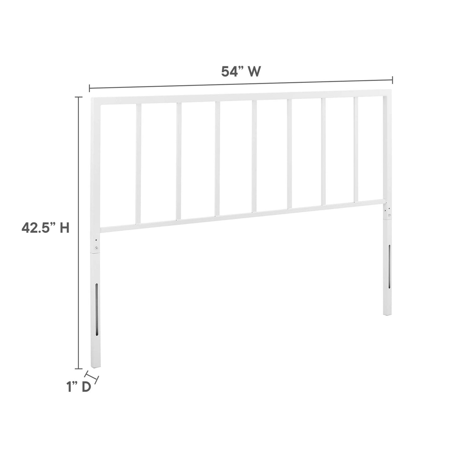 Tatum Metal Full Headboard by Modway