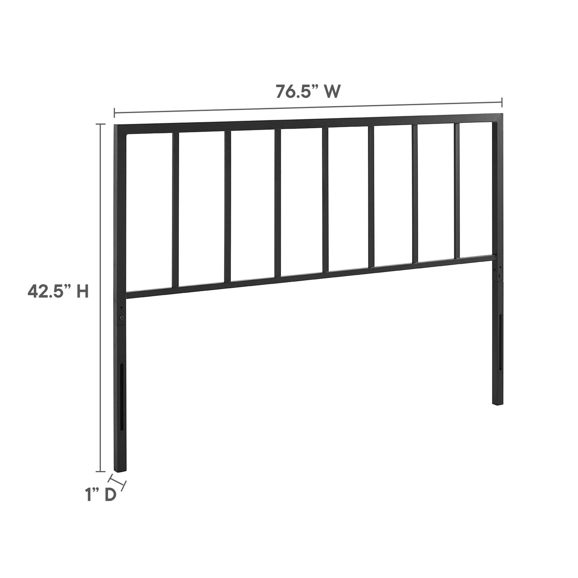 Tatum Metal King Headboard by Modway
