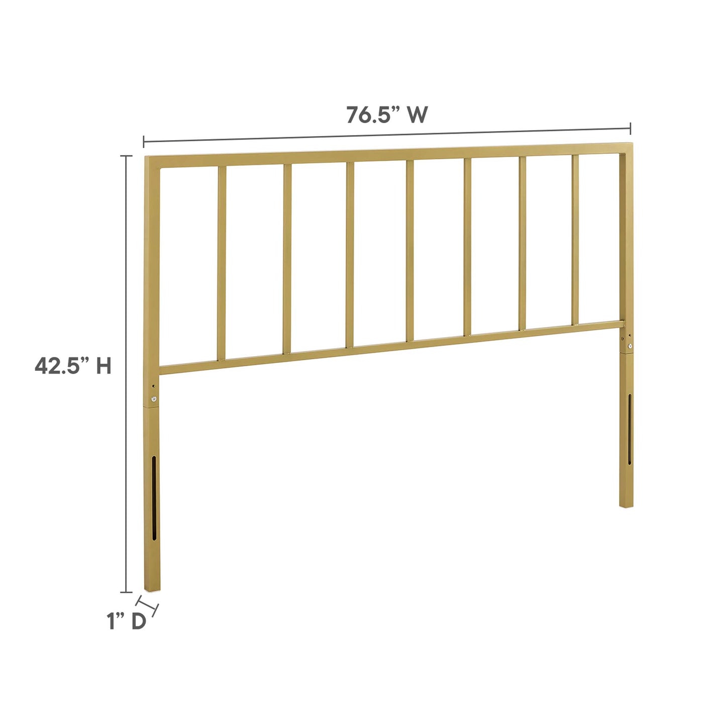 Tatum Metal King Headboard by Modway