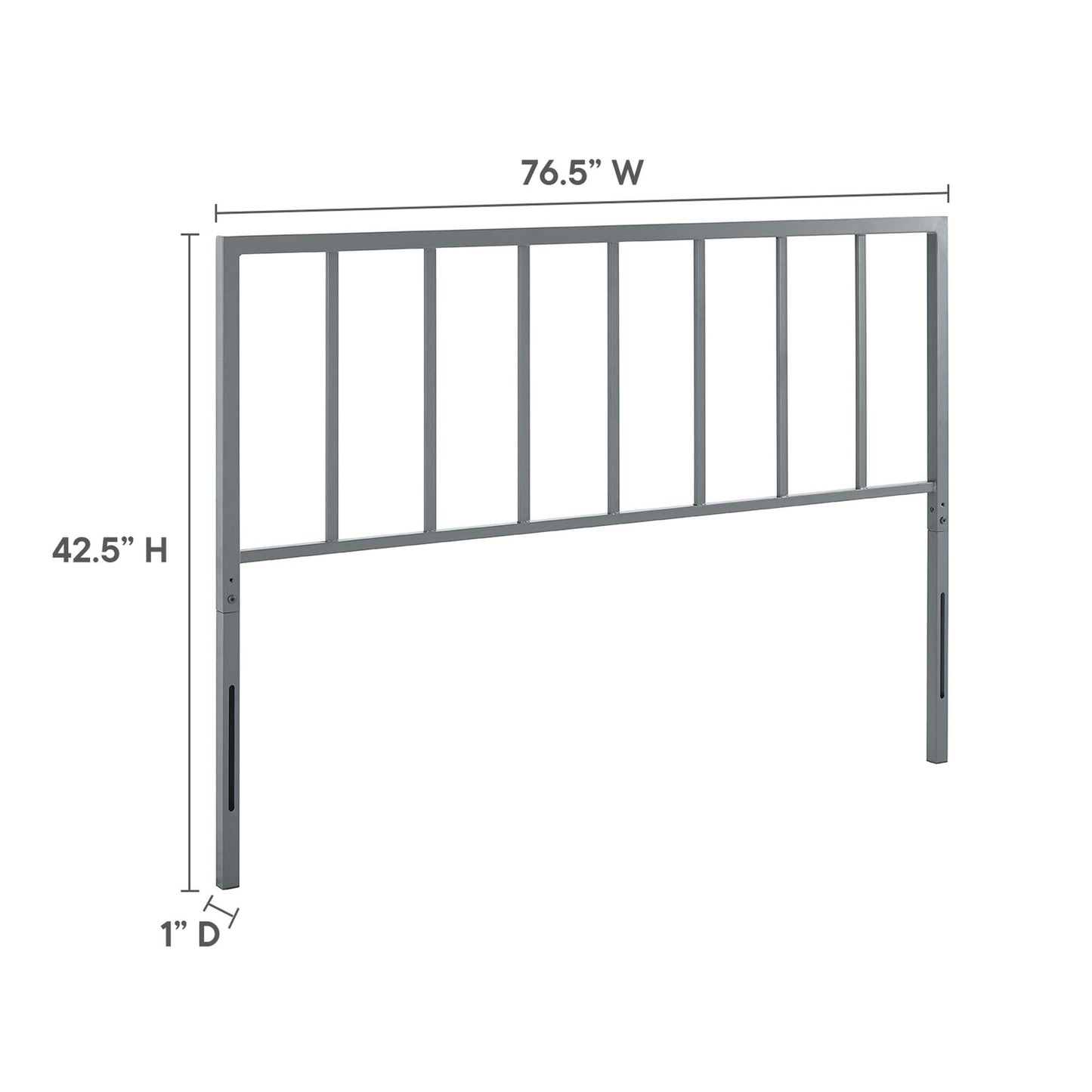 Tatum Metal King Headboard by Modway