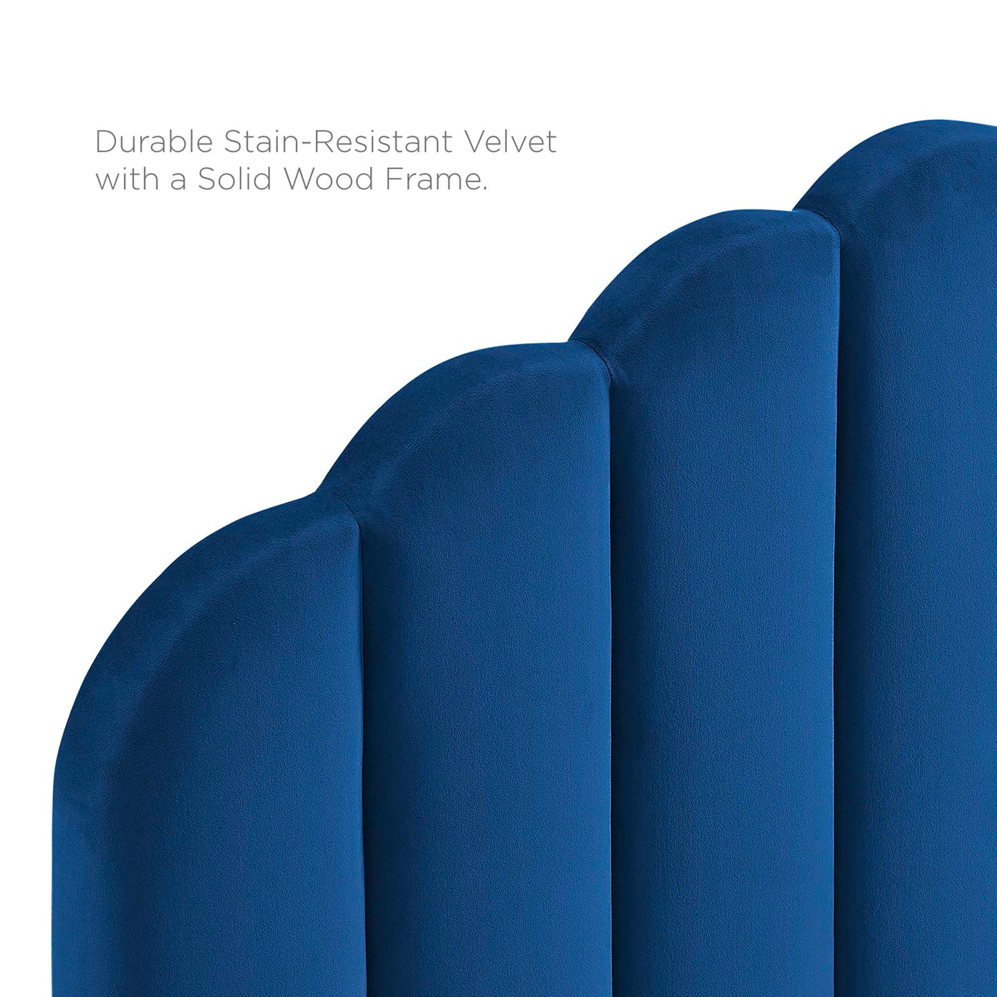 Veronique Performance Velvet Full/Queen Headboard by Modway MOD-6207-NAV