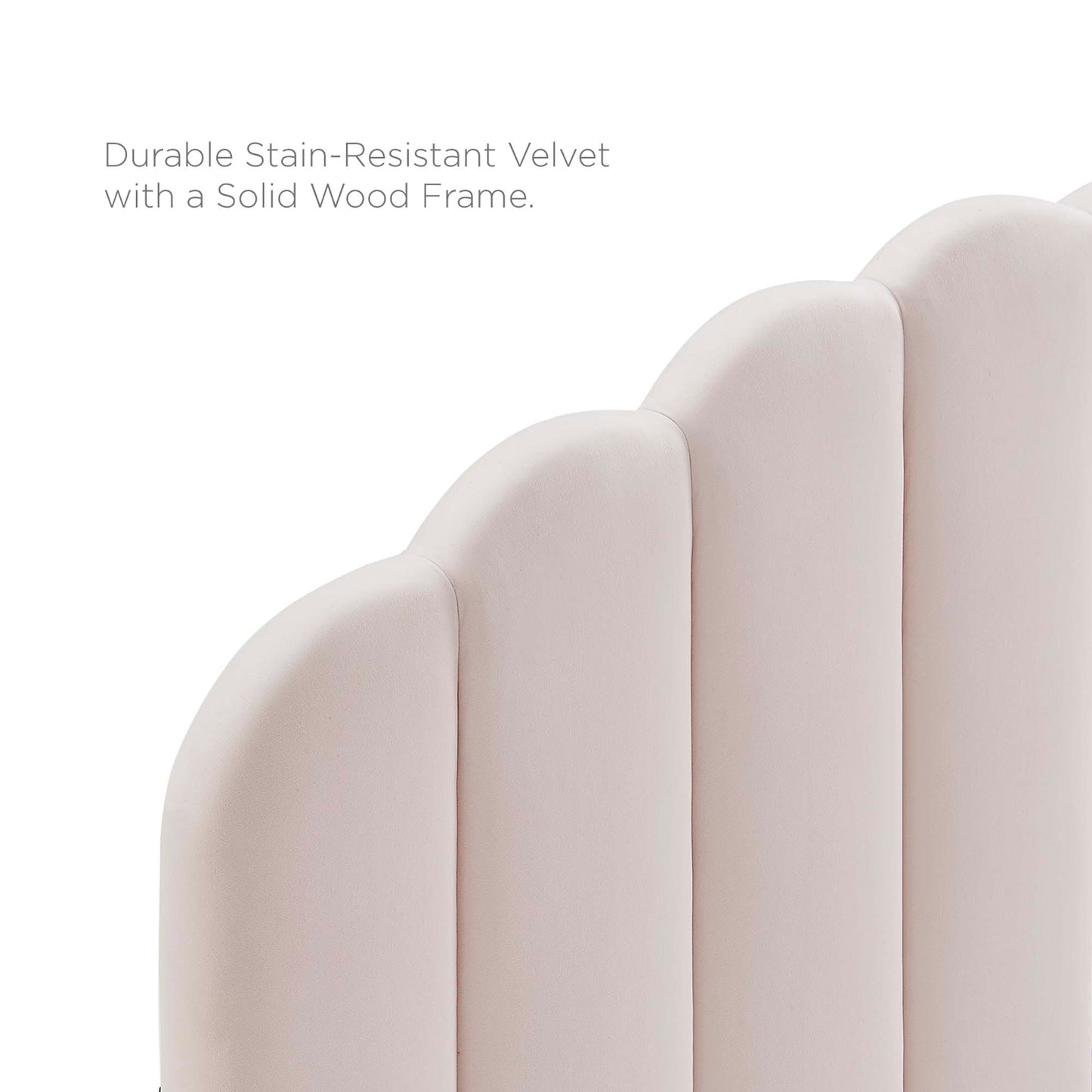 Veronique Performance Velvet Full/Queen Headboard by Modway MOD-6207-PNK