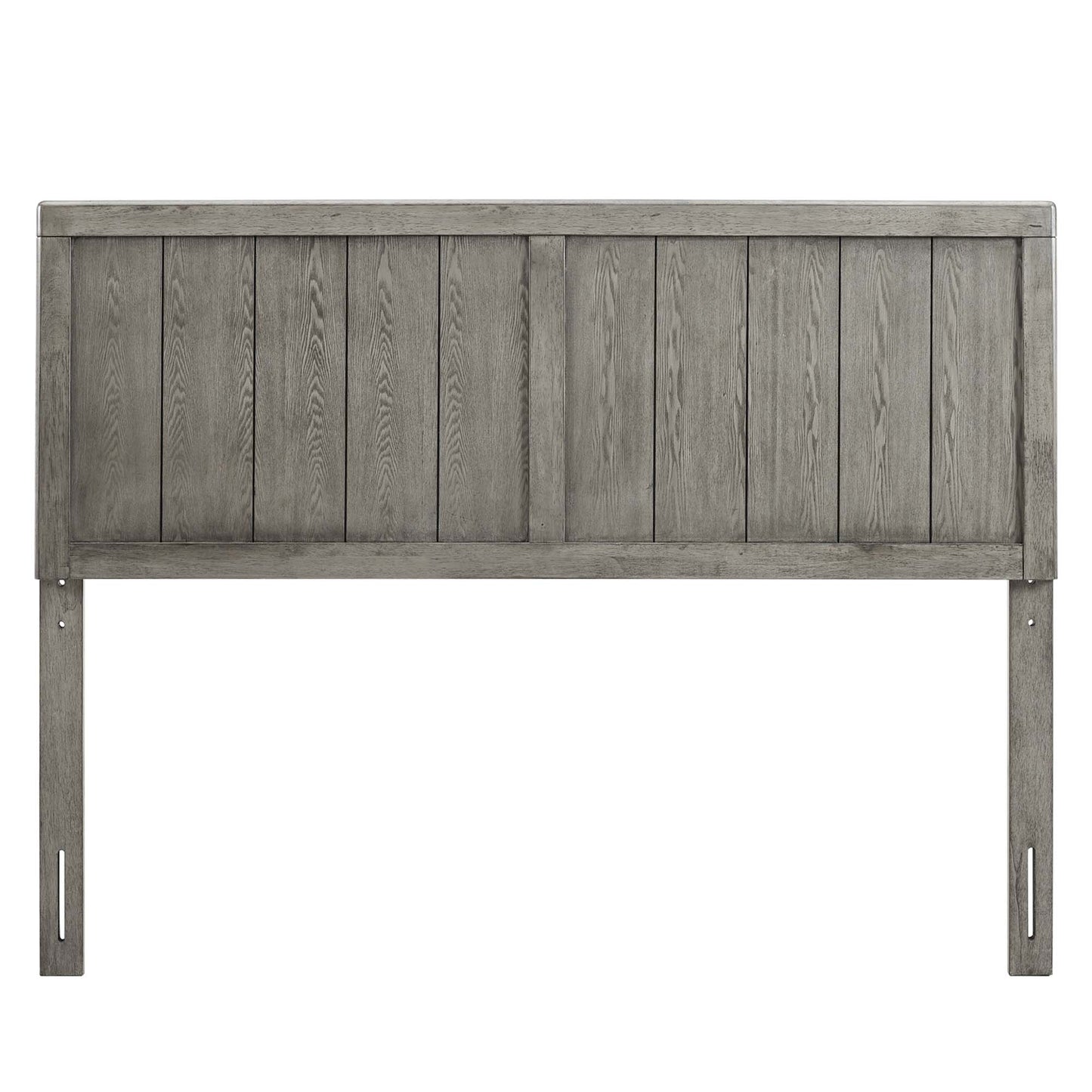 Robbie Wood Twin Headboard by Modway Gray
