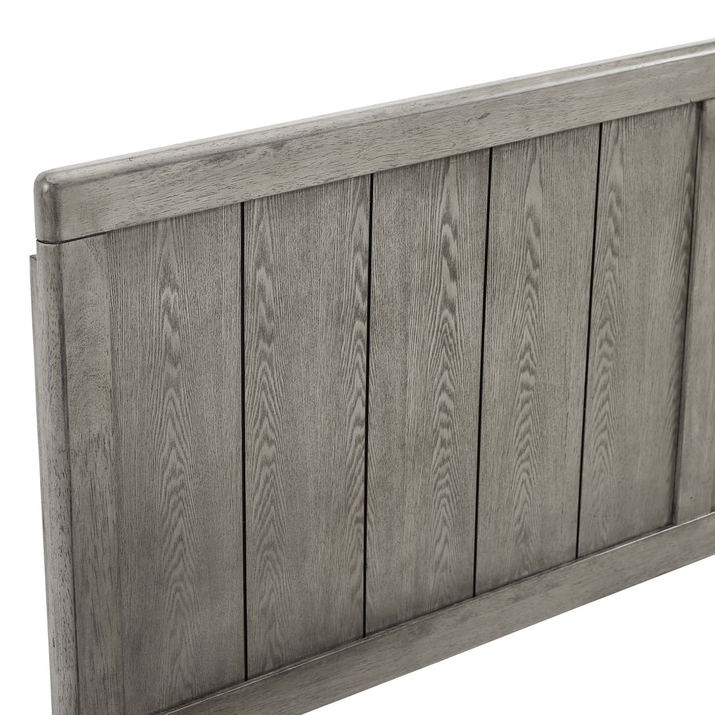 Robbie Wood Twin Headboard by Modway Gray