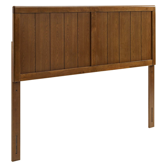 Robbie Wood Queen Headboard by Modway Walnut MOD-6218-WAL