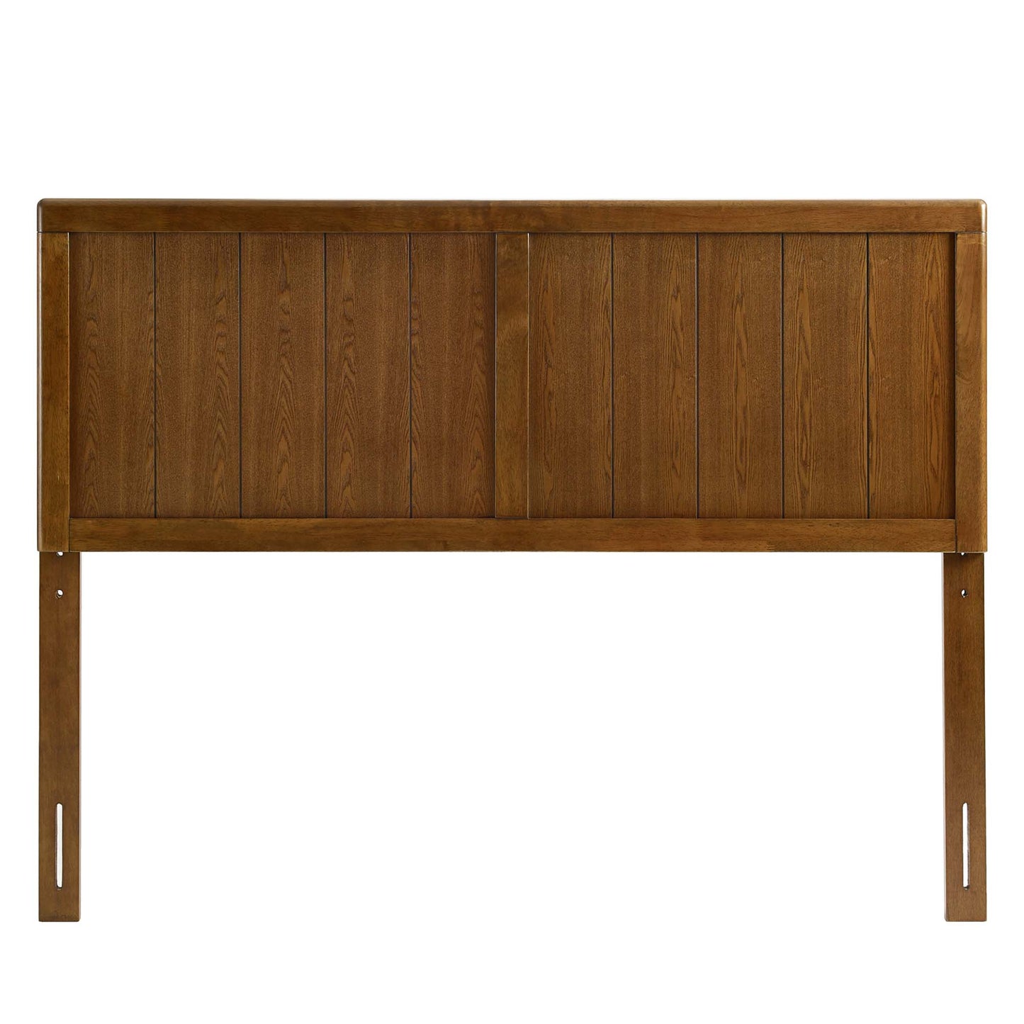 Robbie Wood Queen Headboard by Modway Walnut