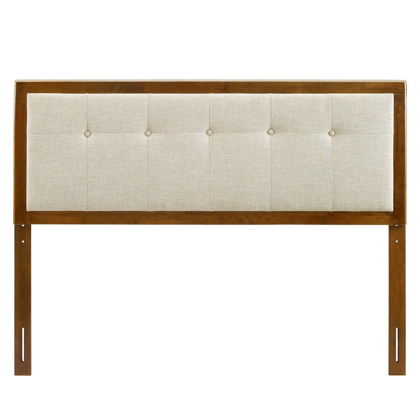 Draper Tufted Fabric and Wood Headboard by Modway