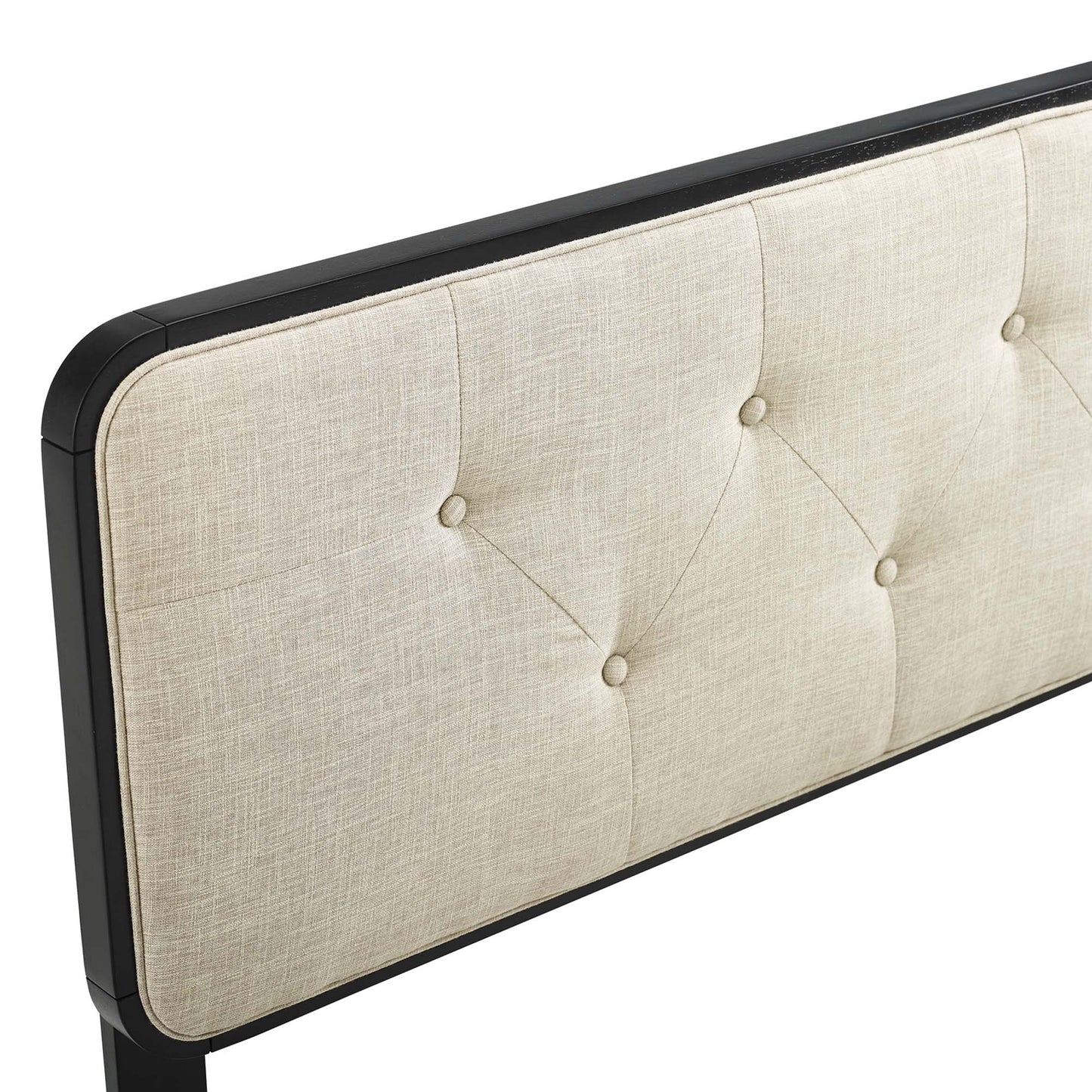 Collins Tufted Fabric and Wood Headboard by Modway