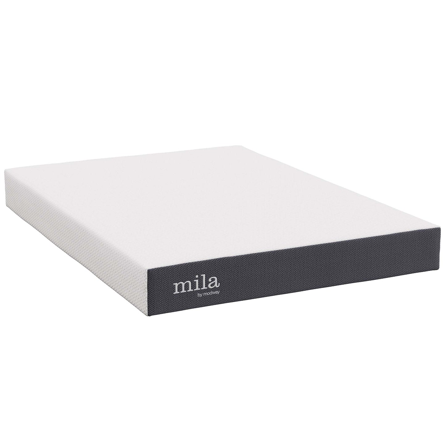 Mila 8" Full Mattress by Modway MOD-6257-WHI