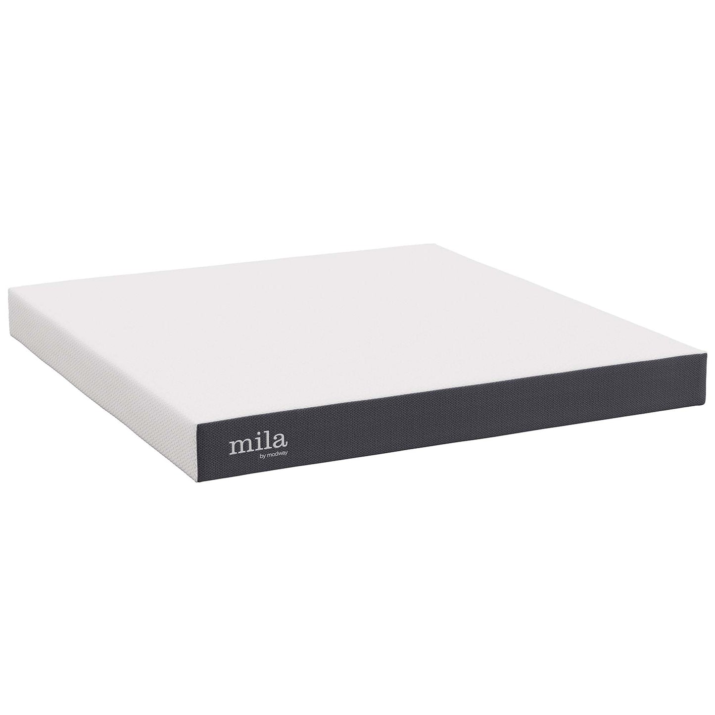 Mila 8" King Mattress by Modway MOD-6259-WHI