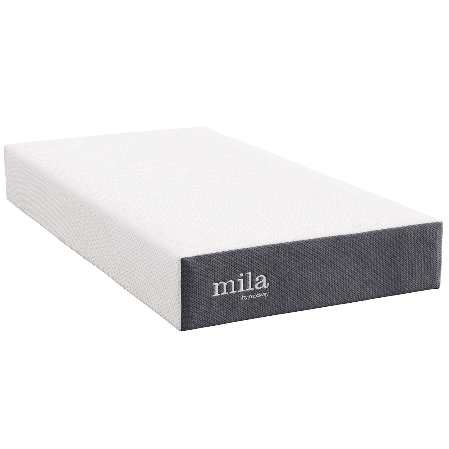 Mila 10" Twin Mattress by Modway MOD-6260-WHI