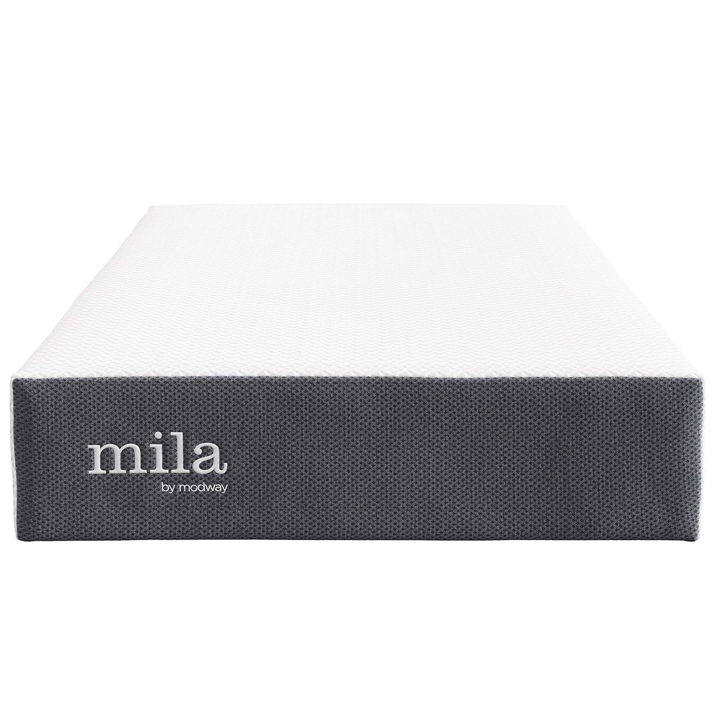 Mila 10" Twin Mattress by Modway MOD-6260-WHI