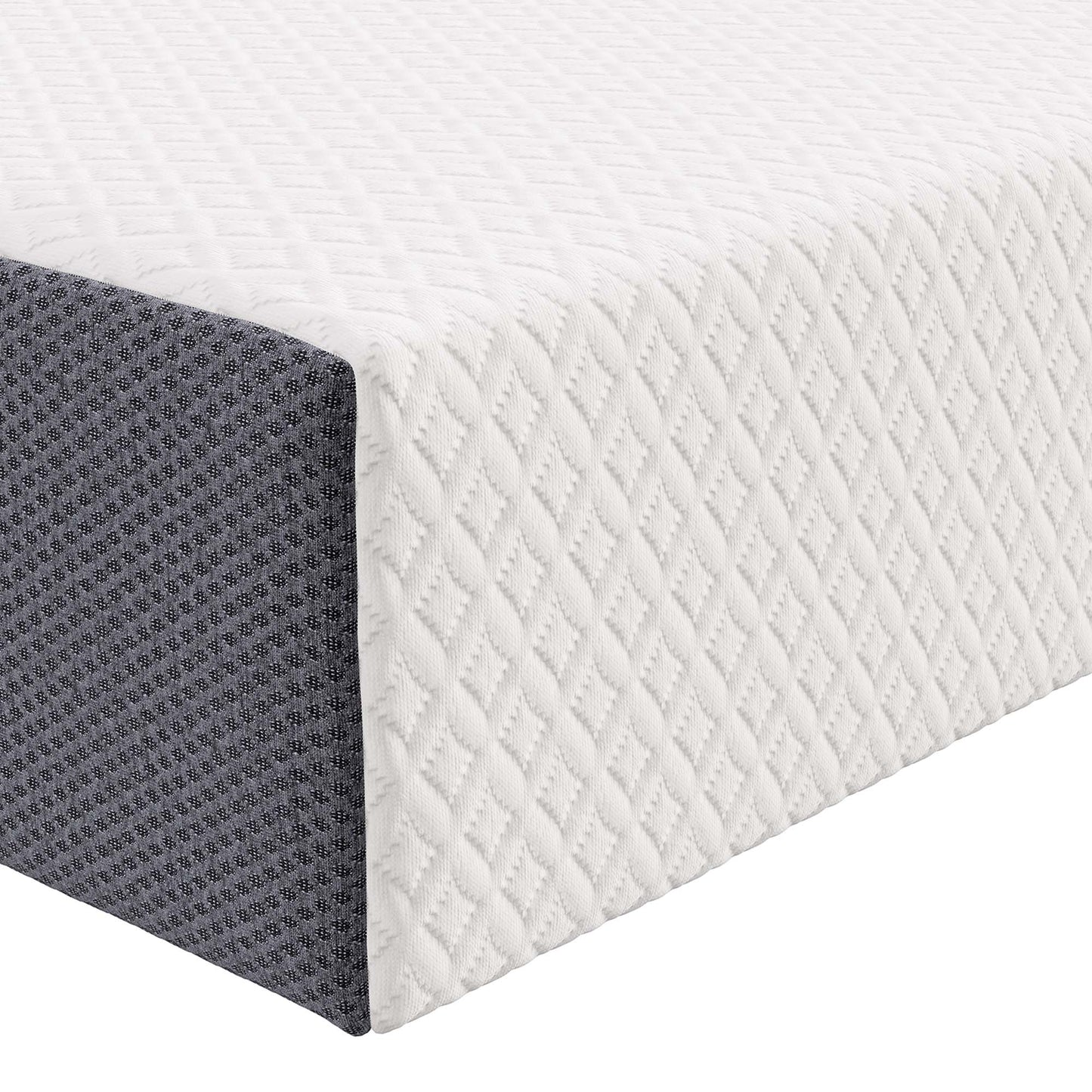 Mila 10" Twin Mattress by Modway MOD-6260-WHI