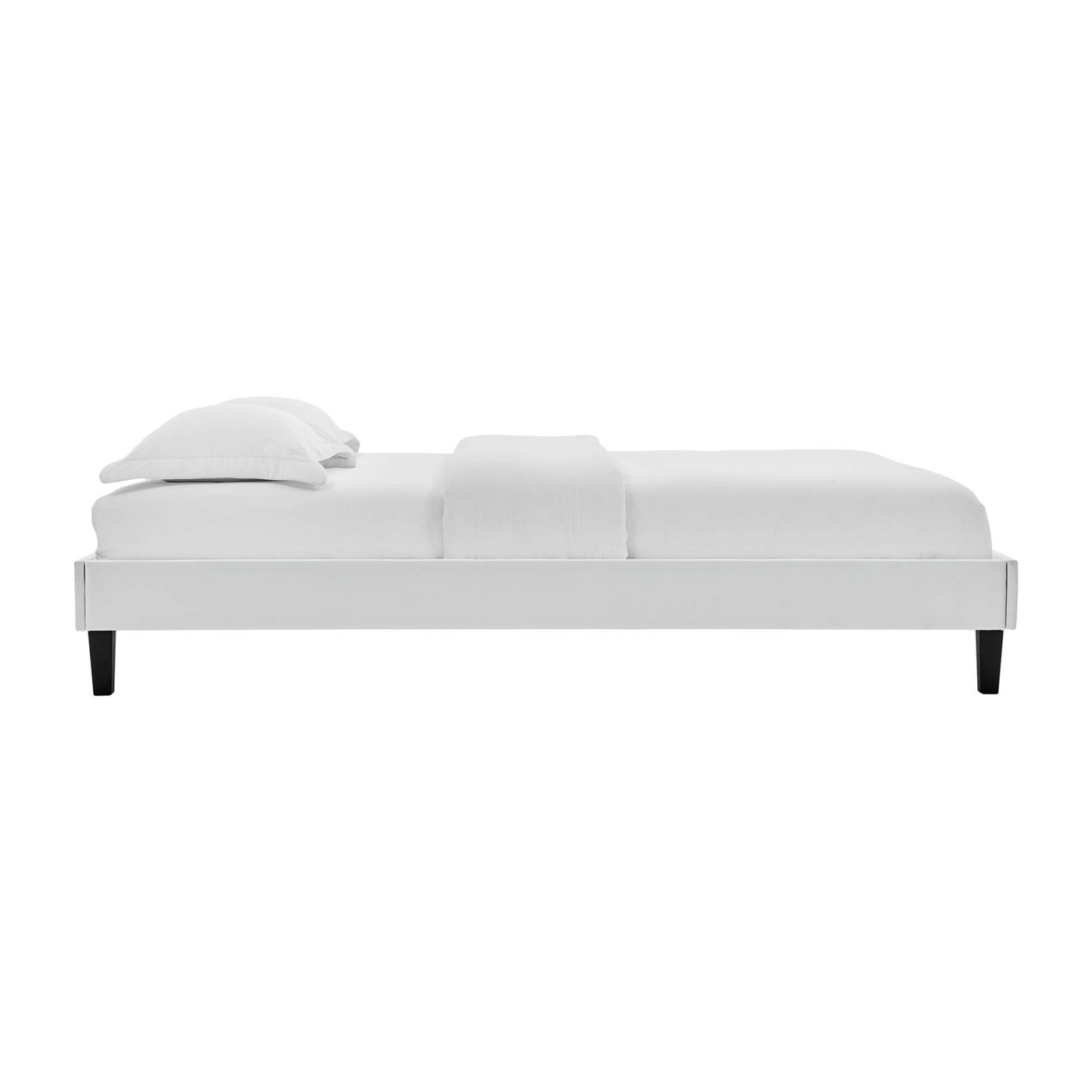 Reign Performance Velvet Full Platform Bed Frame by Modway MOD-6265-LGR