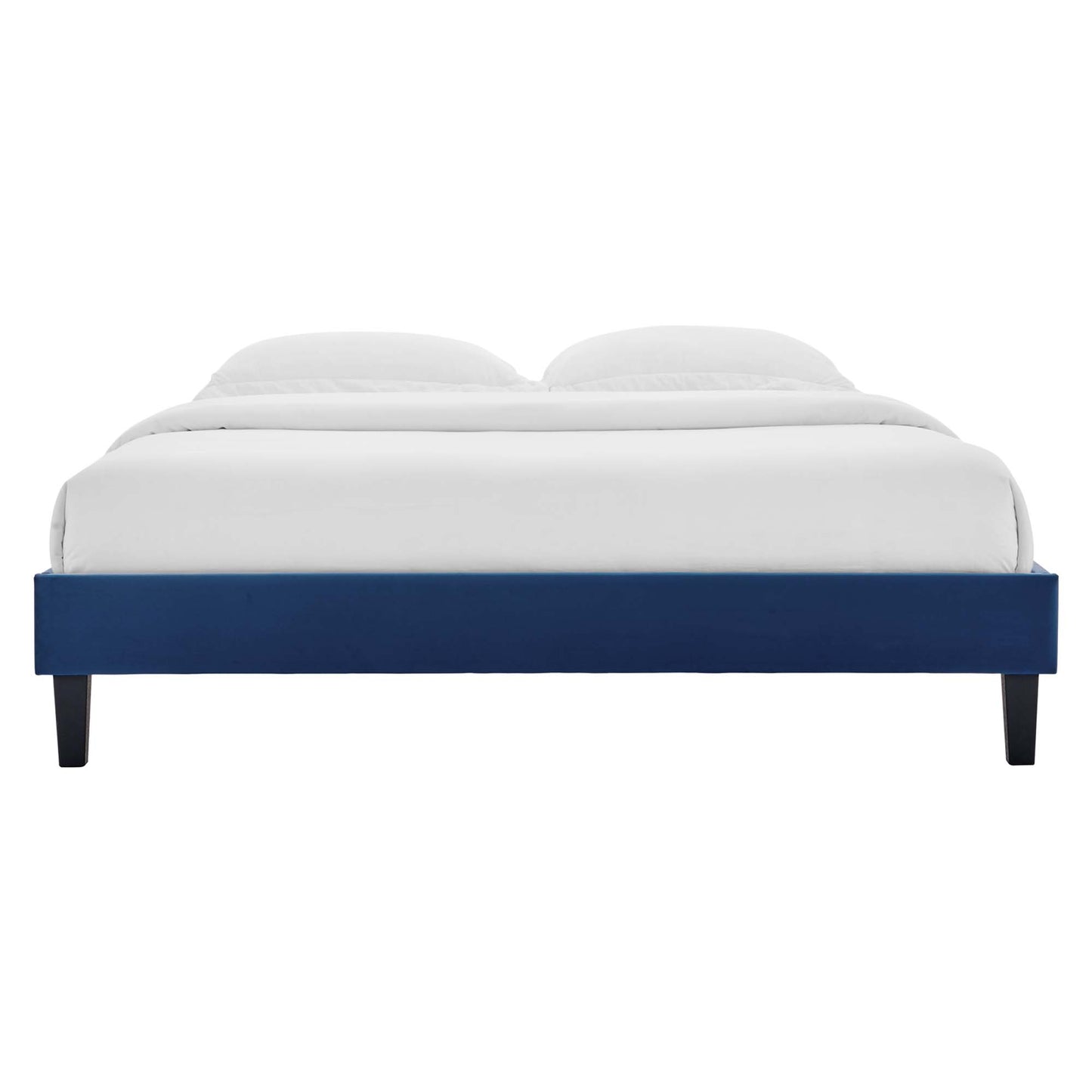 Reign Performance Velvet Full Platform Bed Frame by Modway MOD-6265-NAV