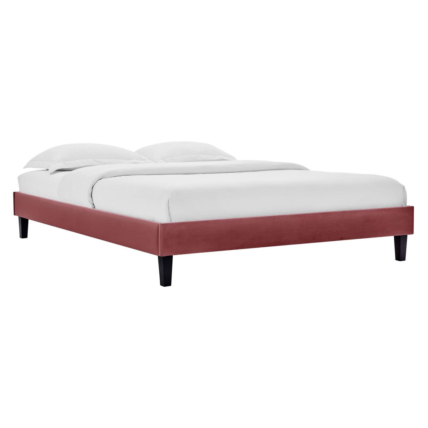 Roxanne Performance Velvet Queen Platform Bed by Modway MOD-6285-DUS
