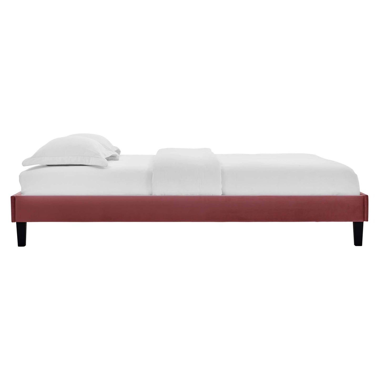 Reign Performance Velvet Queen Platform Bed Frame by Modway MOD-6266-DUS