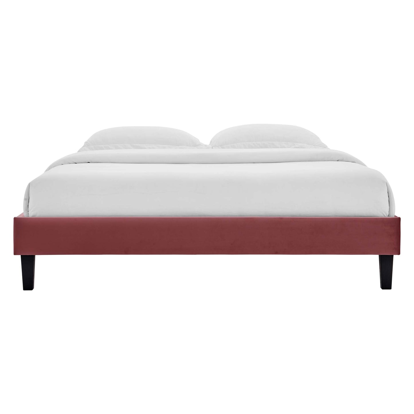 Reign Performance Velvet King Platform Bed Frame by Modway MOD-6267-DUS
