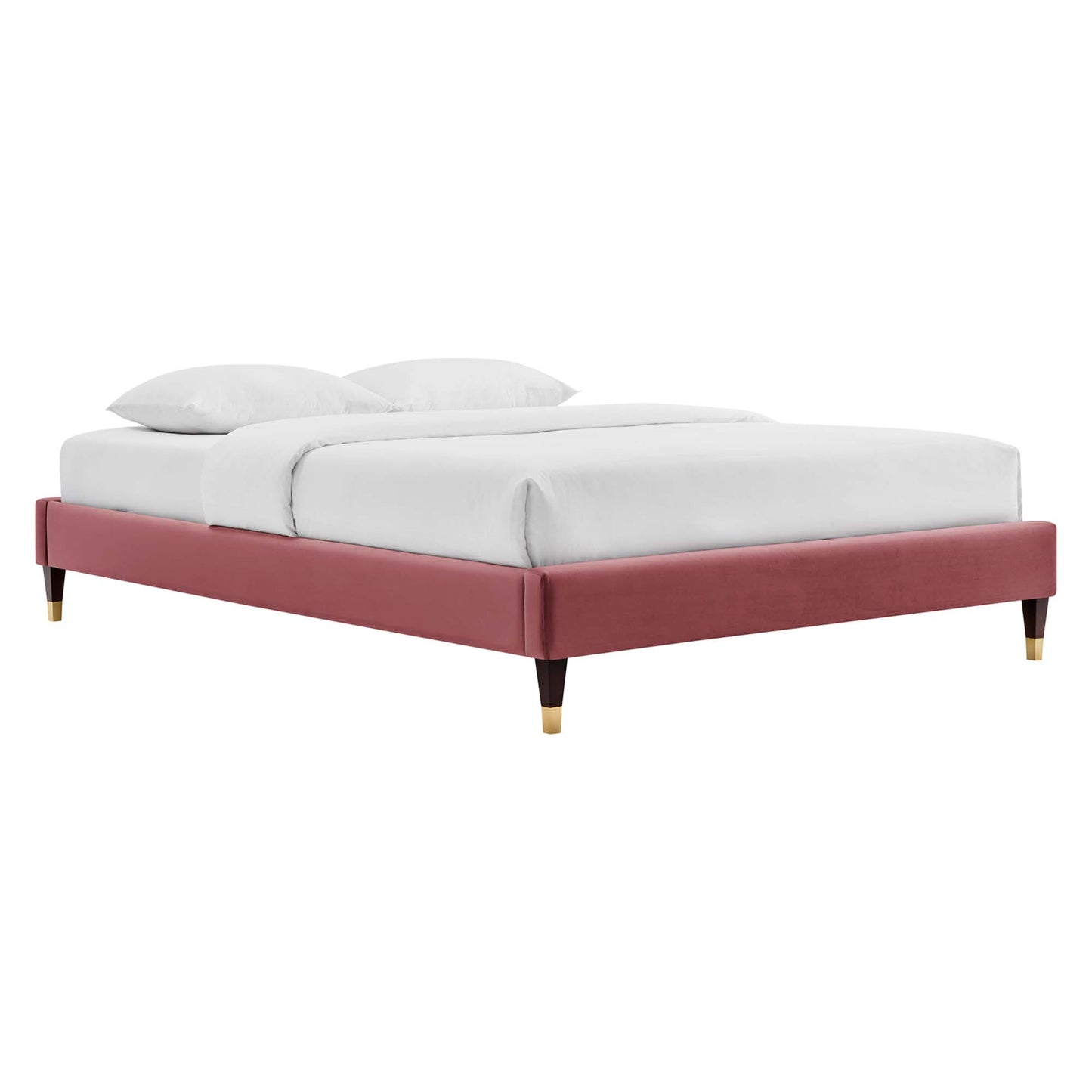 Current Performance Velvet Queen Platform Bed by Modway MOD-6734-DUS