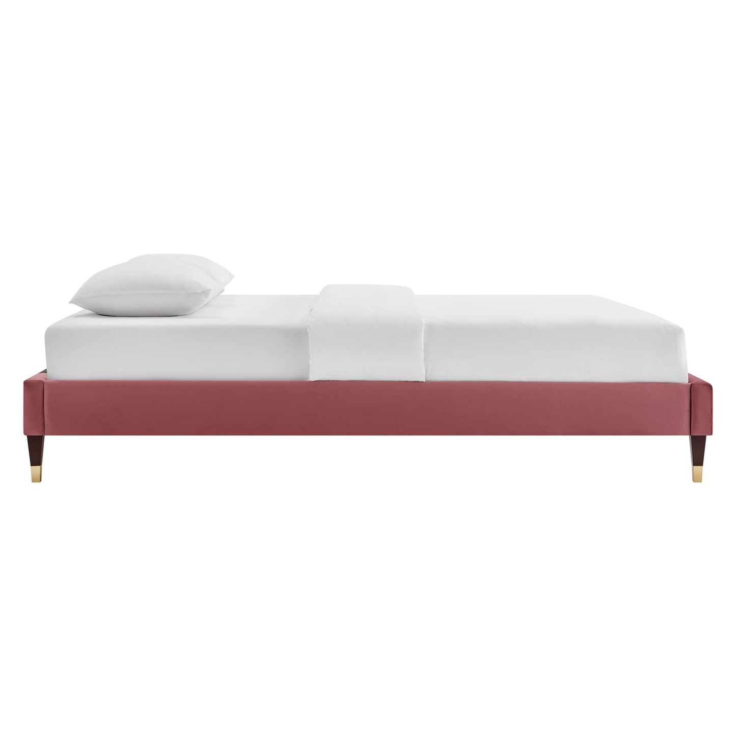 Current Performance Velvet Queen Platform Bed by Modway MOD-6734-DUS