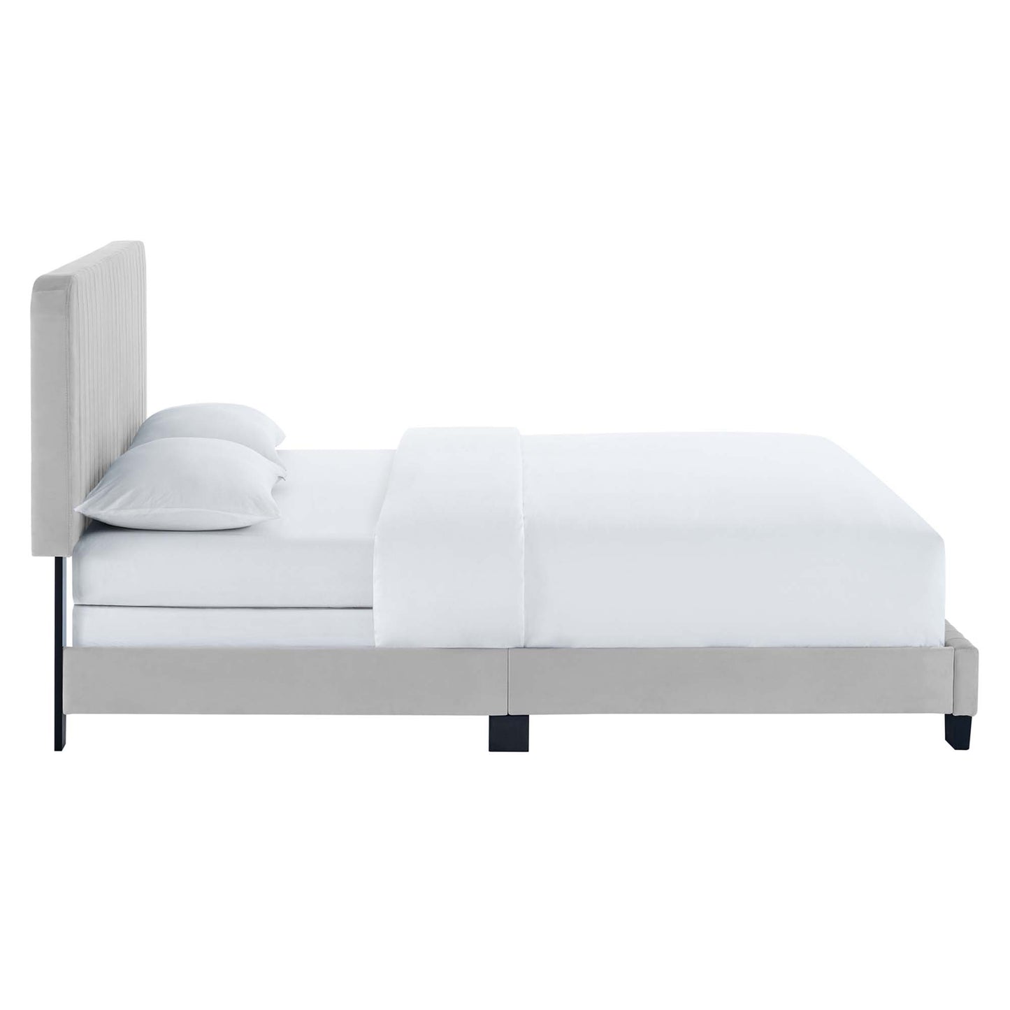 Celine Channel Tufted Performance Velvet Full Bed by Modway