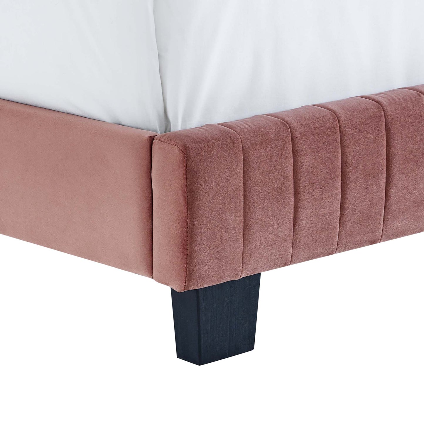 Celine Channel Tufted Performance Velvet Full Platform Bed by Modway