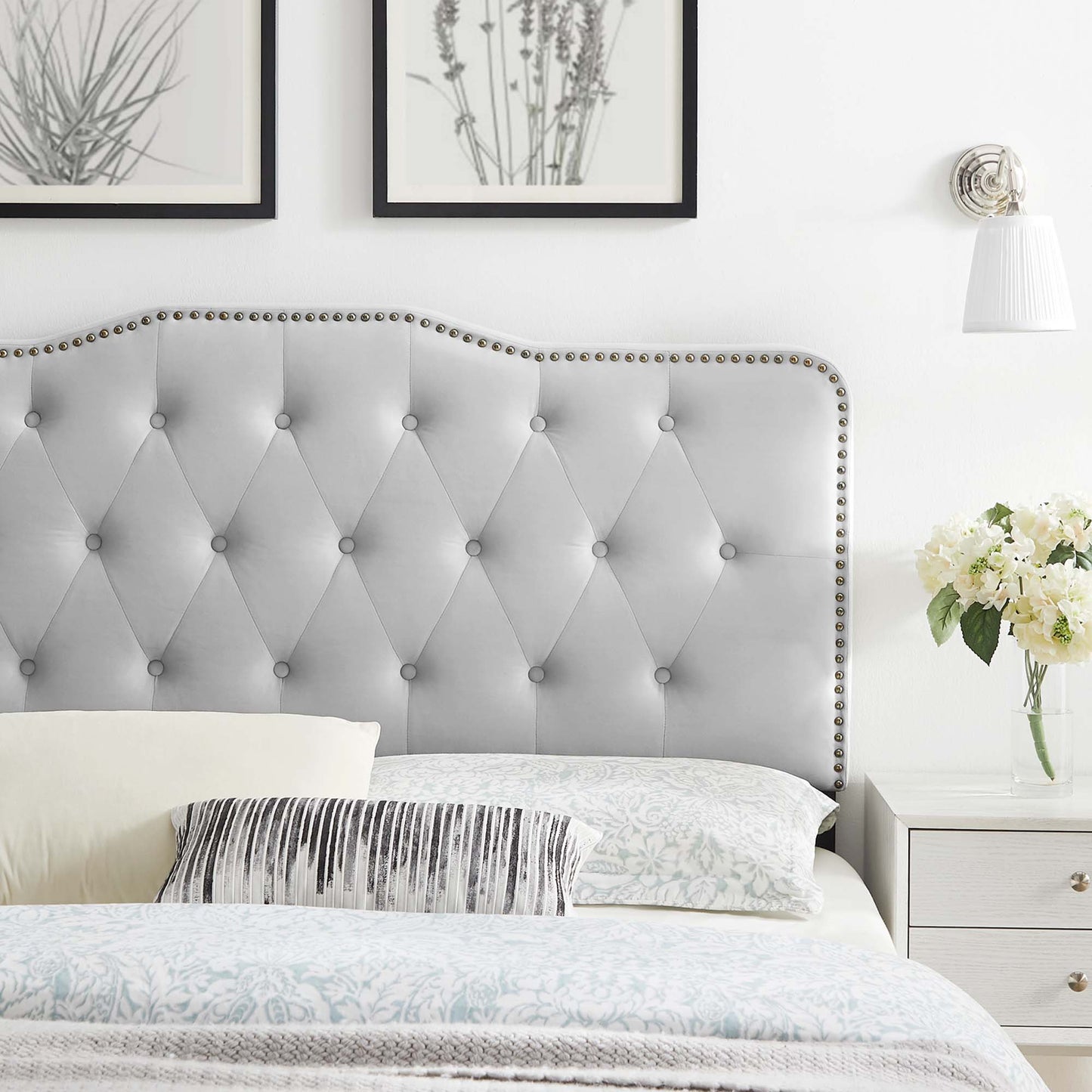 Sophia Tufted Performance Velvet Twin Headboard by Modway