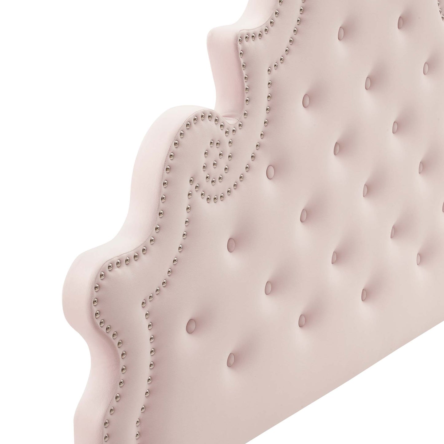 Diana Tufted Performance Velvet Full/Queen Headboard by Modway MOD-6417-PNK
