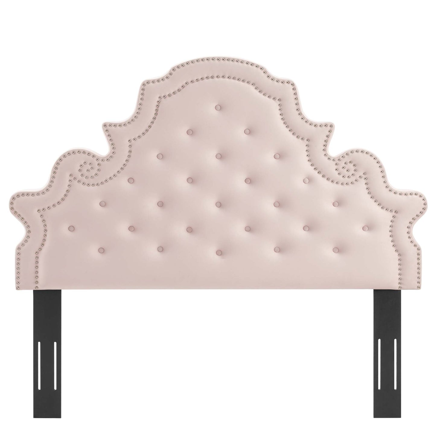Gwyneth Tufted Performance Velvet Queen Platform Bed by Modway MOD-6751-PNK