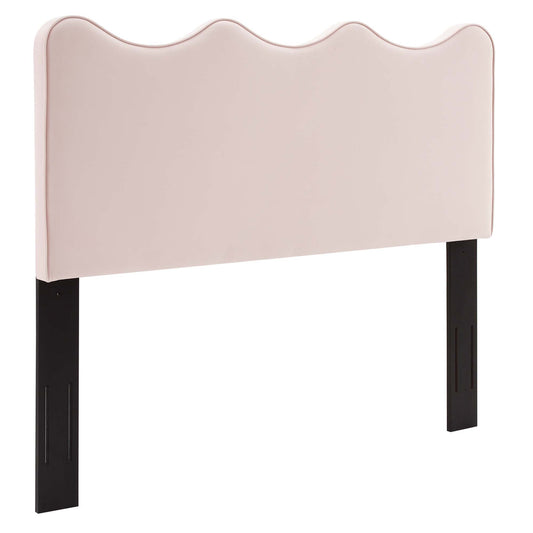 Athena Performance Velvet Twin Headboard by Modway MOD-6519-PNK