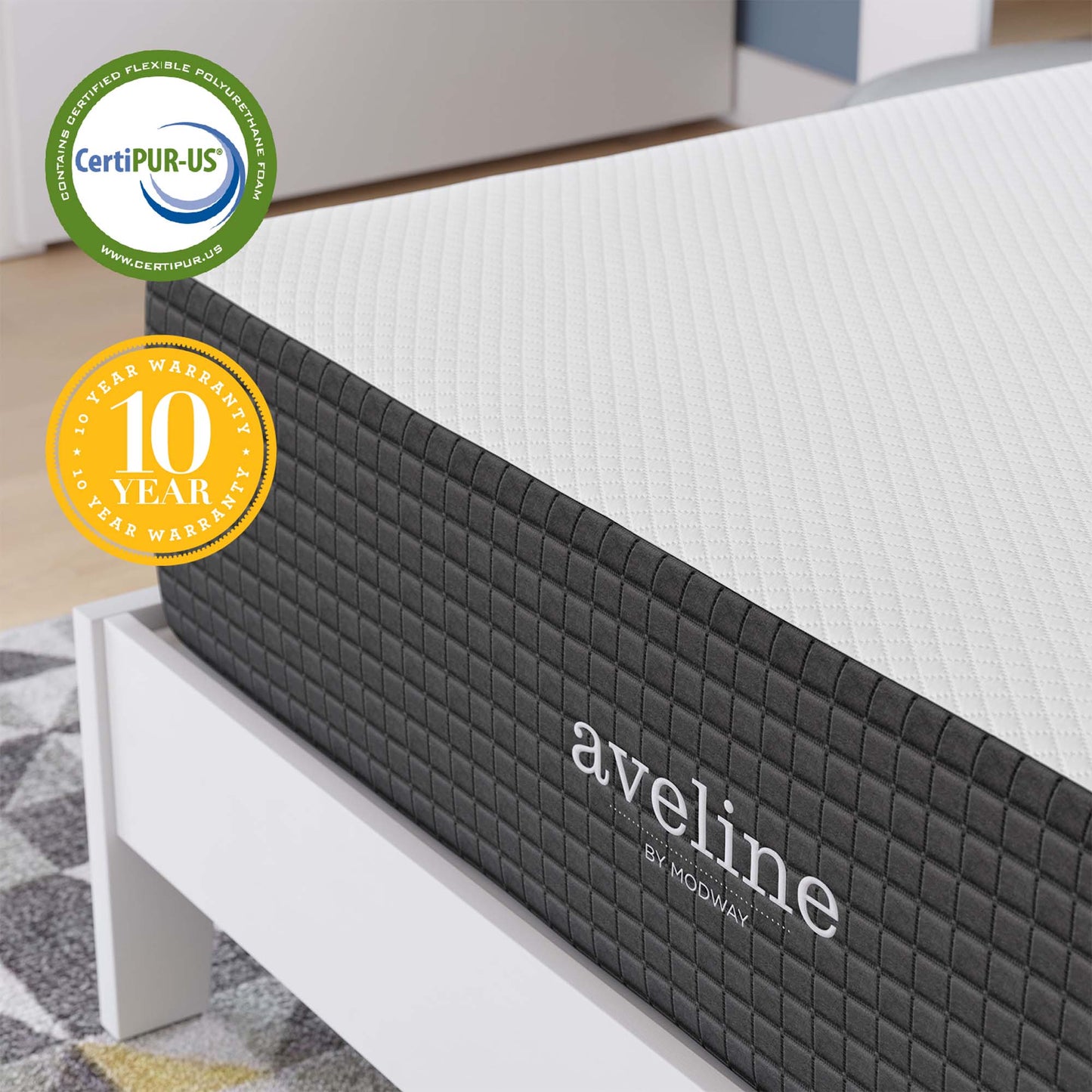 Aveline Memory Foam and Mattress Collection by Modway