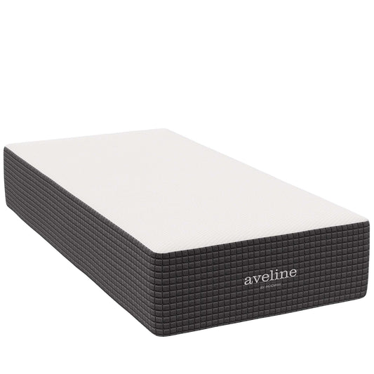 Aveline 14" Memory Foam Twin Mattress by Modway MOD-6602-WHI