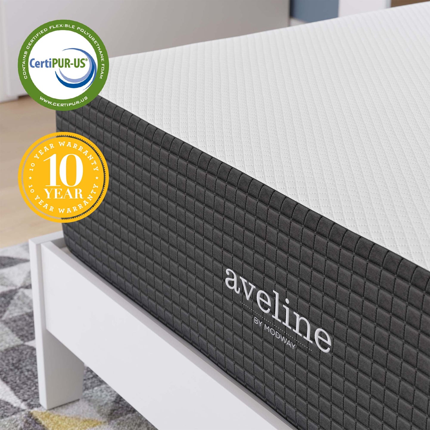 Aveline Memory Foam and Mattress Collection by Modway