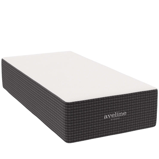 Aveline 16" Memory Foam Twin Mattress by Modway MOD-6606-WHI
