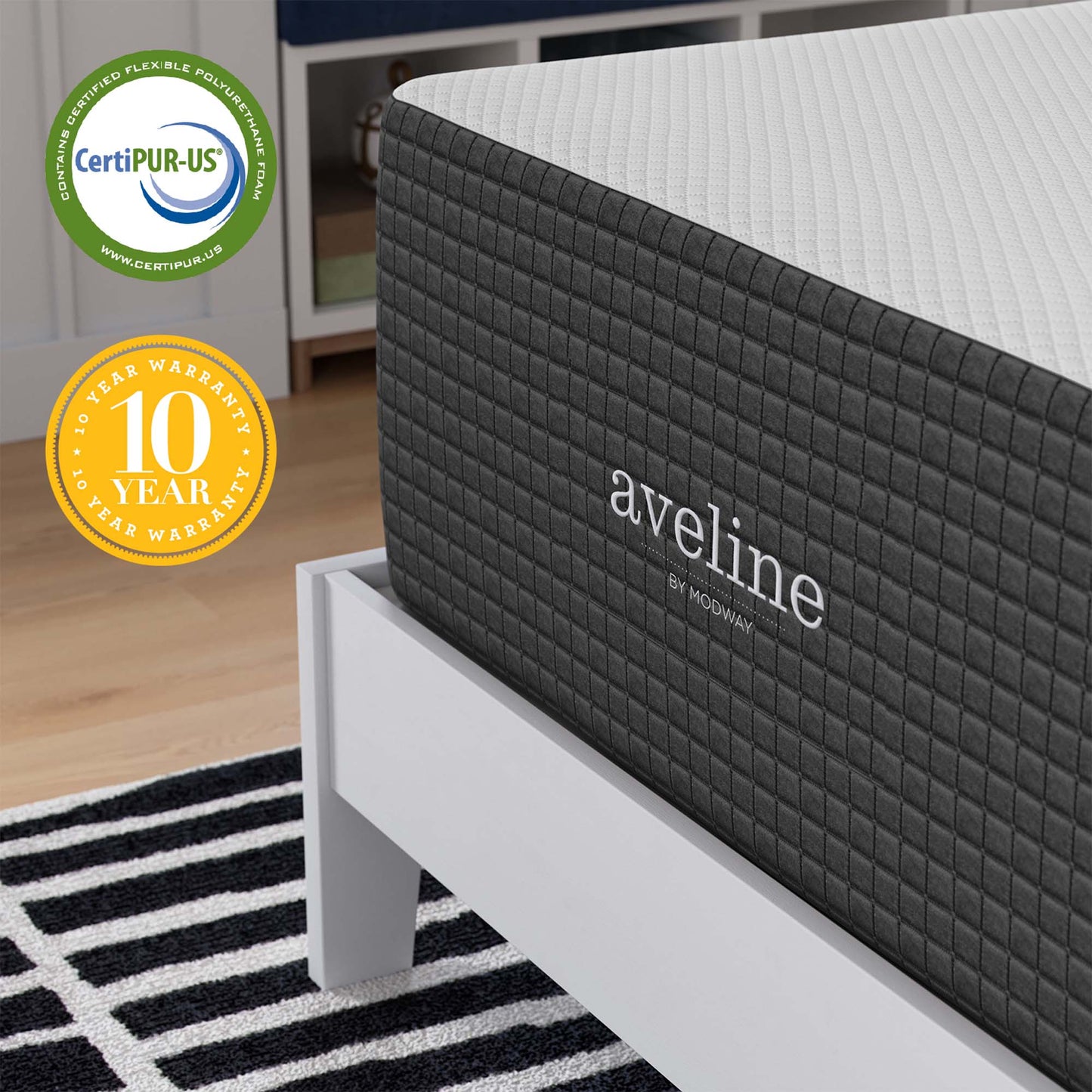 Aveline Memory Foam and Mattress Collection by Modway