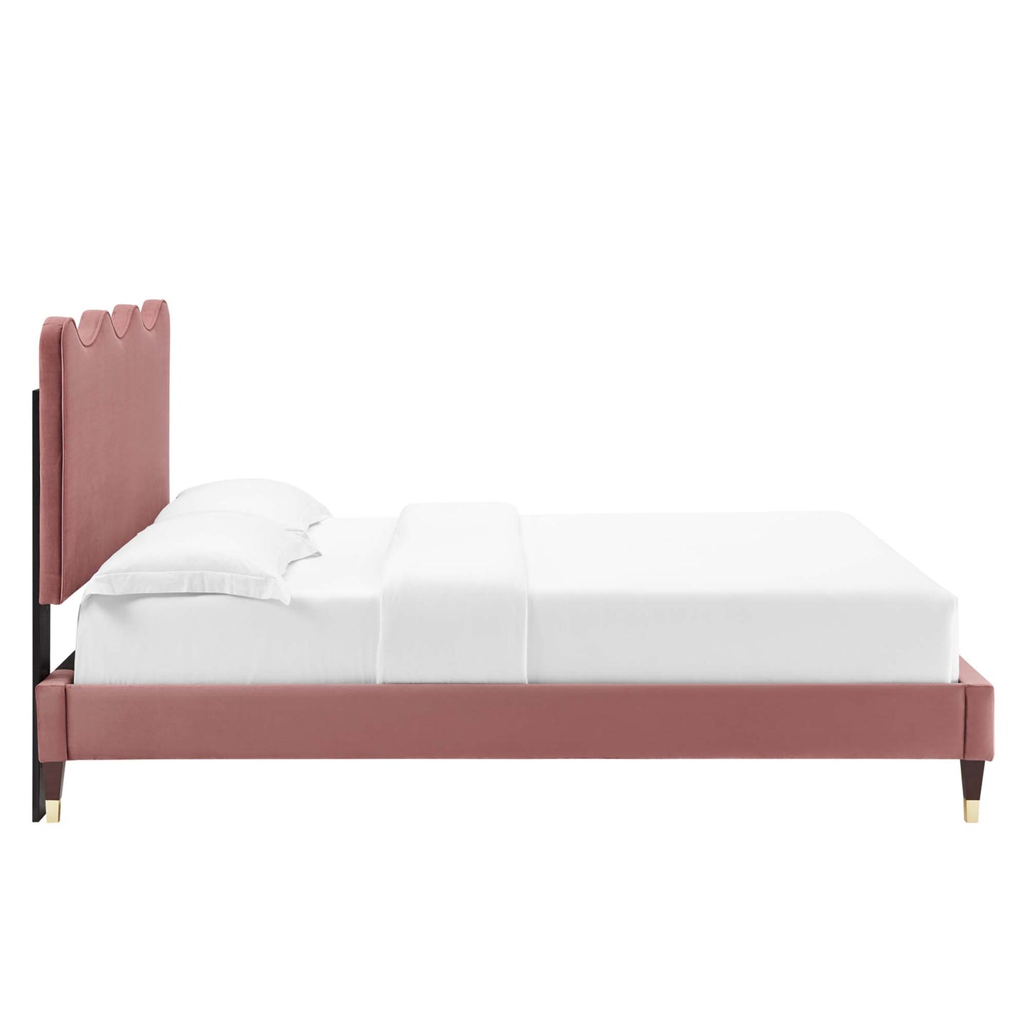 Current Performance Velvet Queen Platform Bed by Modway MOD-6734-DUS