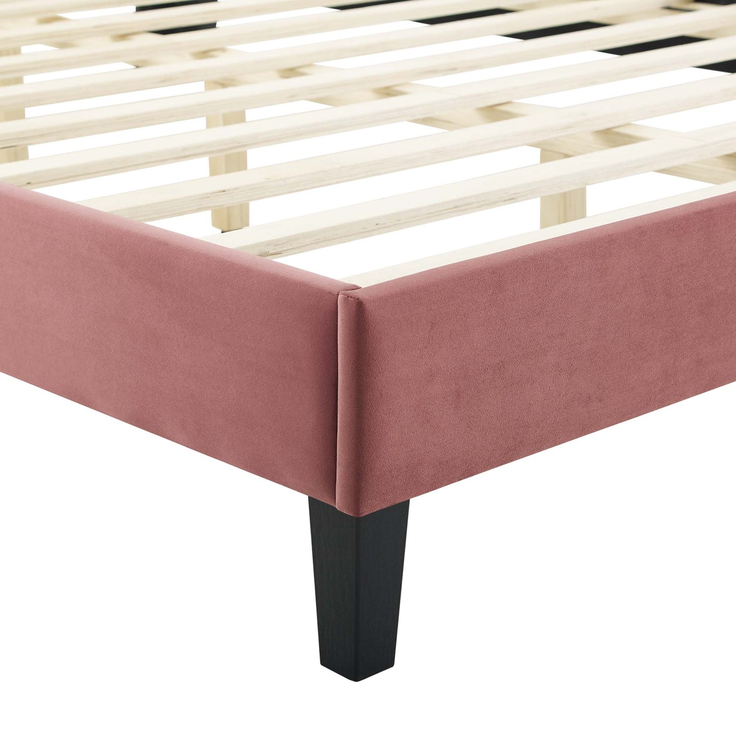 Current Performance Velvet Queen Platform Bed by Modway MOD-6735-DUS