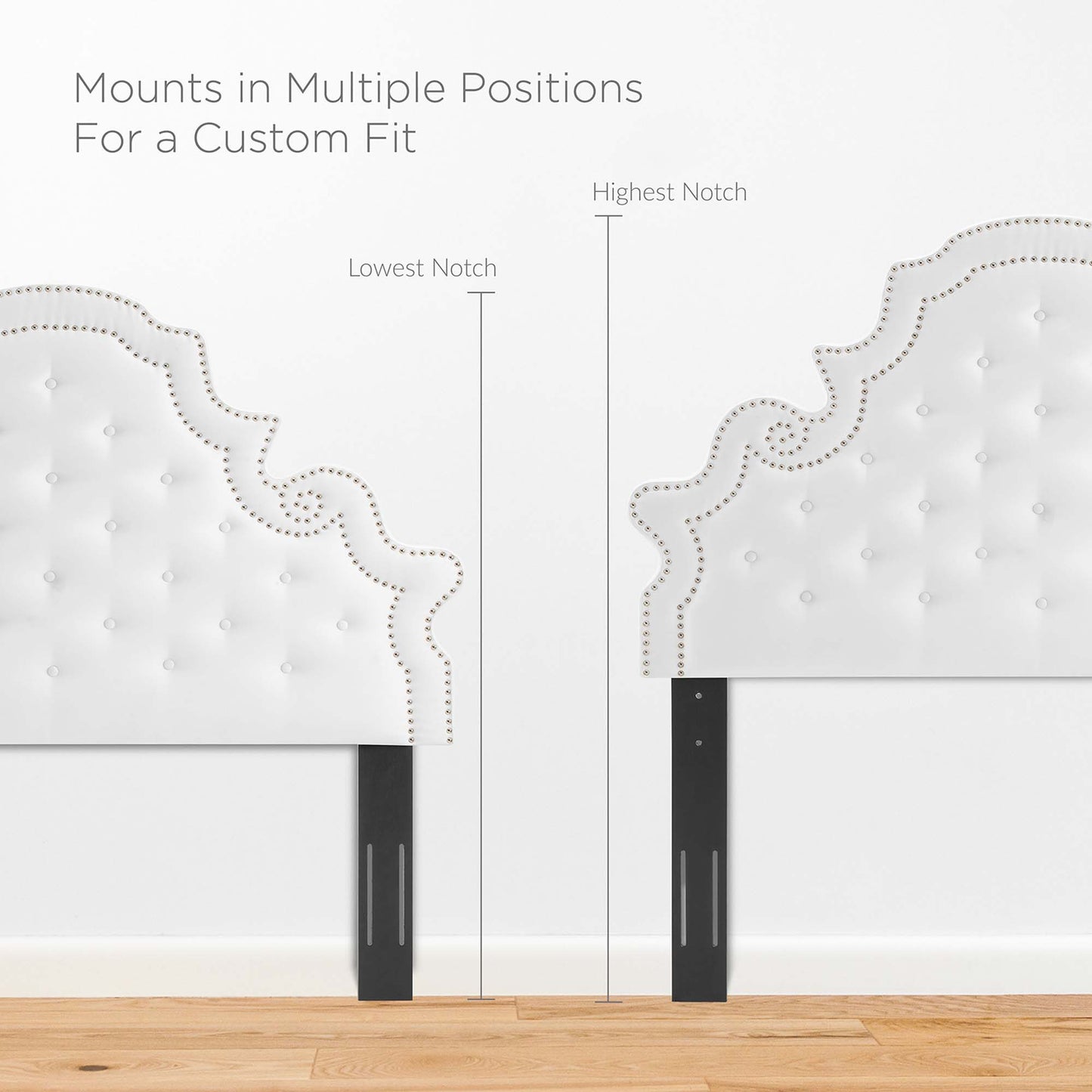 Gwyneth Tufted Performance Velvet Queen Platform Bed by Modway