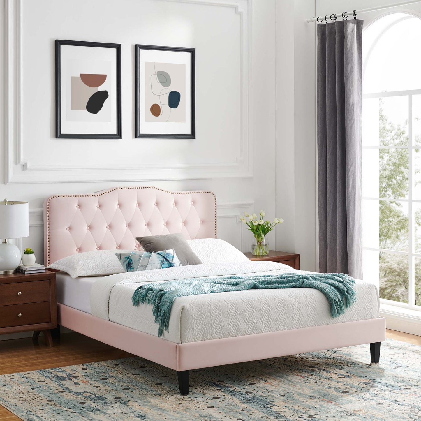 Amber Full Platform Bed by Modway