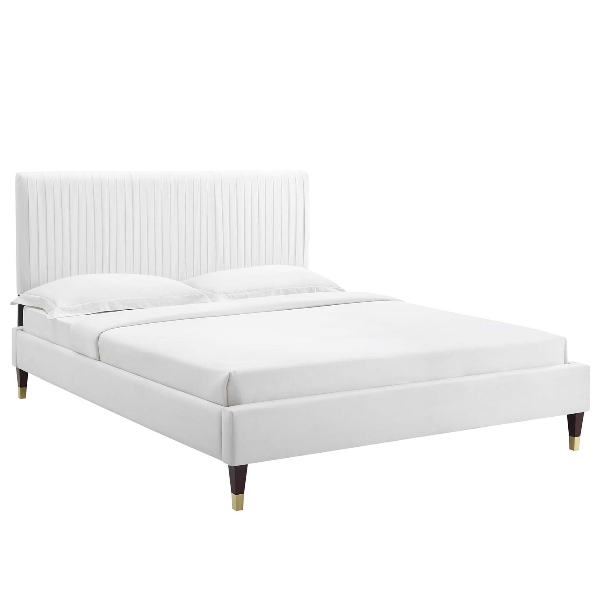 Peyton Performance Velvet Full Platform Bed by Modway