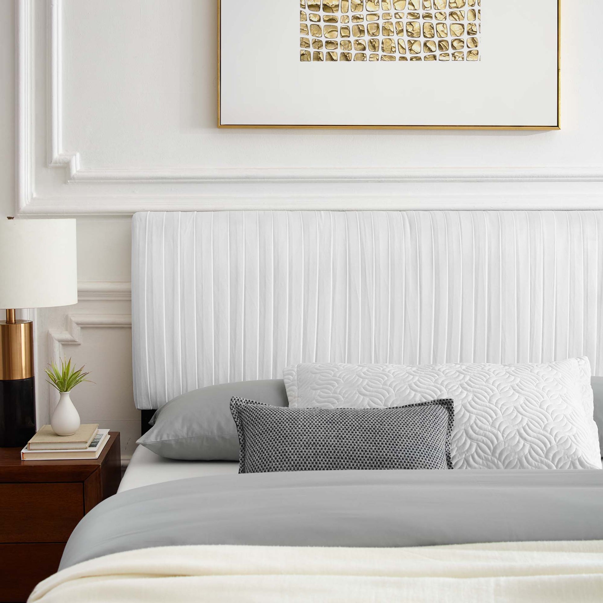 Peyton Performance Velvet Full Platform Bed by Modway