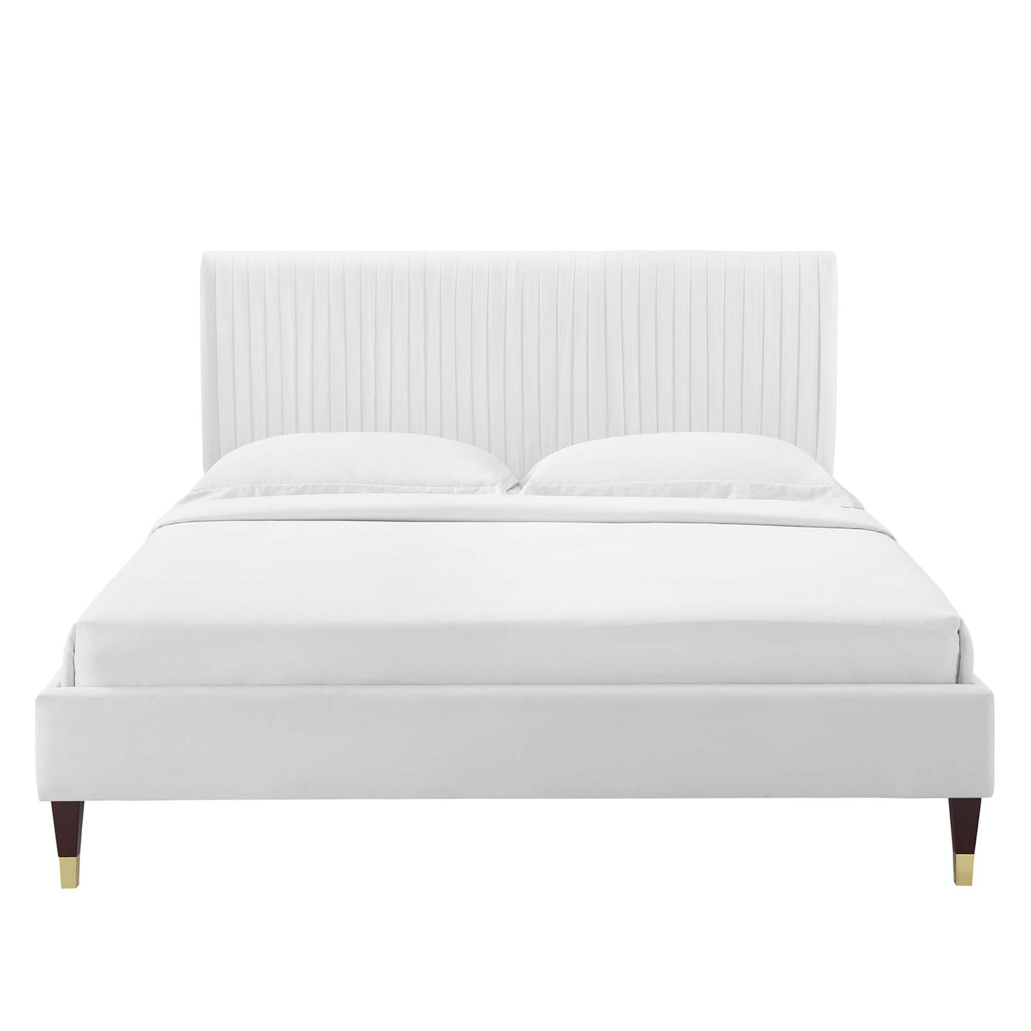 Peyton Performance Velvet Full Platform Bed by Modway